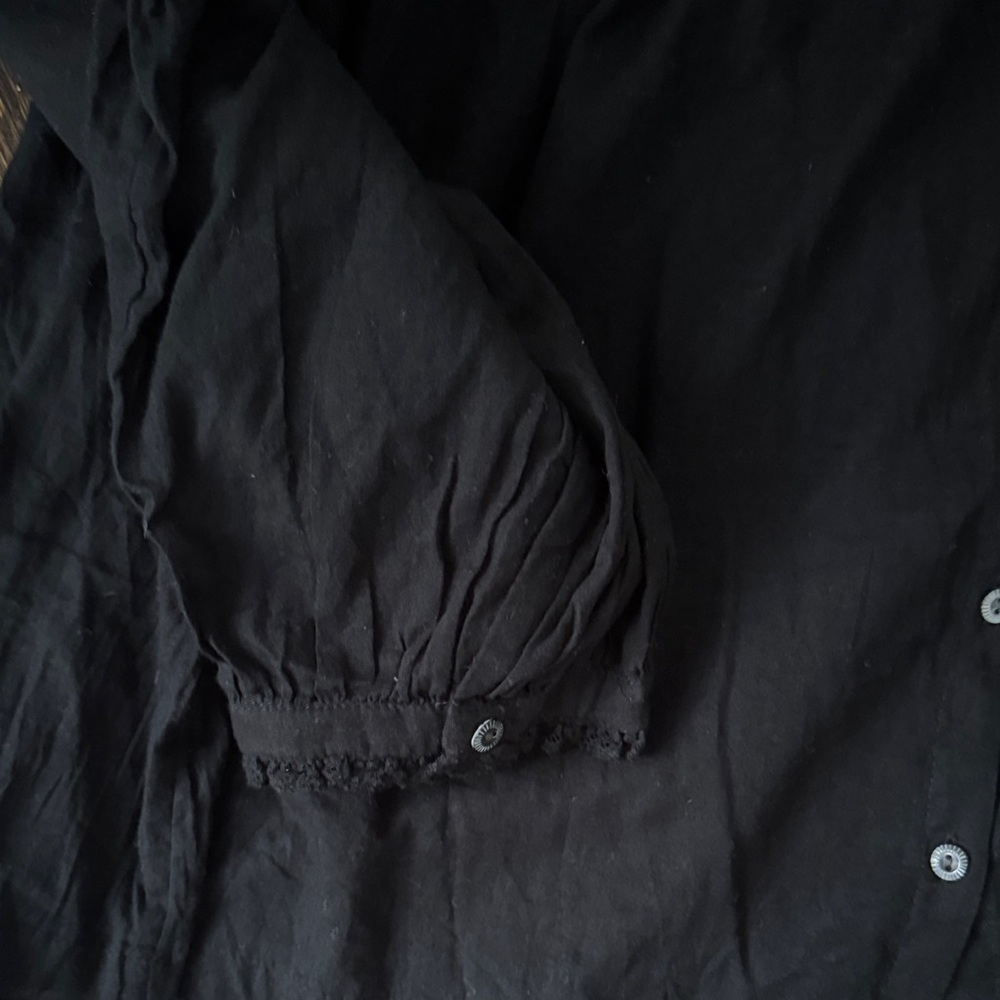 Doen Jana Blouse | Black | XS - Picture 7 of 11